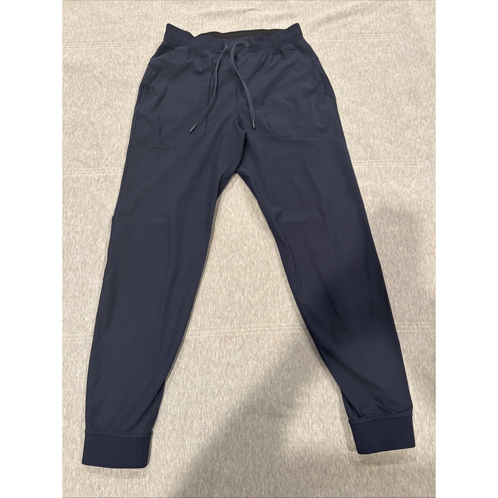 Lululemon On The Fly Jogger‎ Women Medium  Blue Pants Athletic Workout